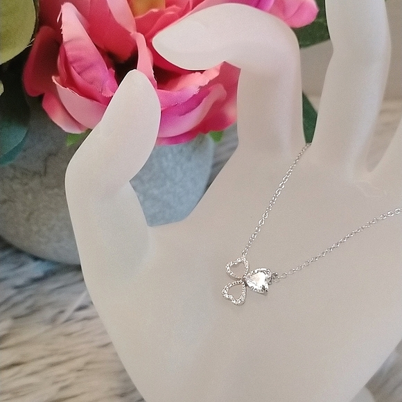 2/$30💕 BNWT Charmed Aroma Adjustable Sterling Silver Necklace - Picture 1 of 5